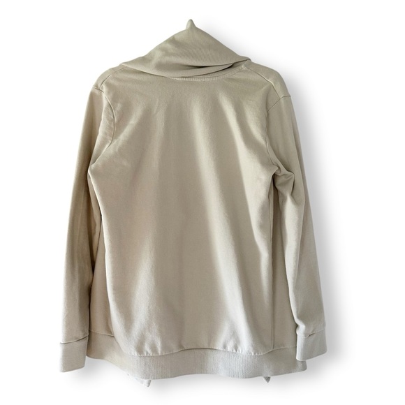 All Saints Brooke Knit Jacket Sz M Womens Snap Hood Open Cardigan Oversized - Picture 7 of 13